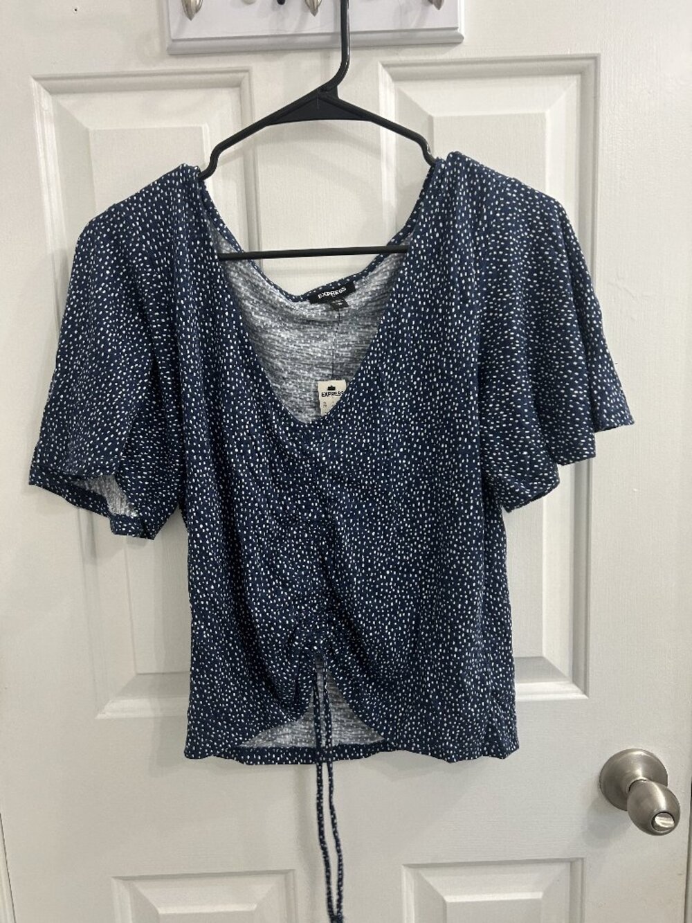 Express Polka Dot Top